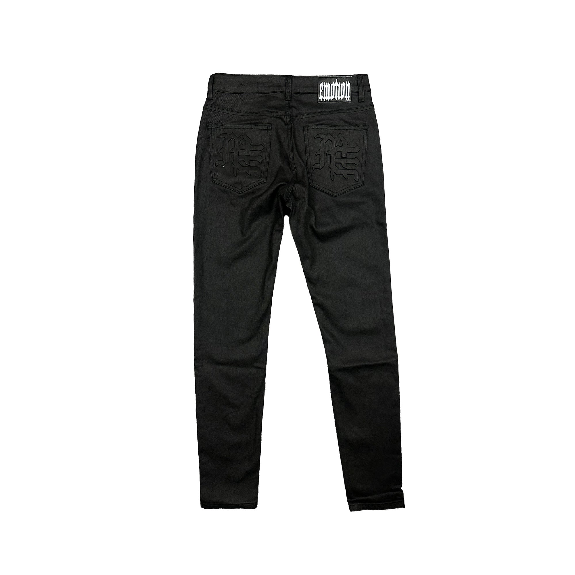 ‘Blackout’ Wax Denim