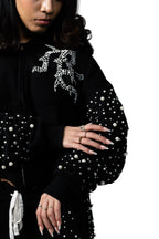 Black ‘Pearl’ Hoodie