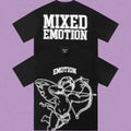 MIXED EMOTION Cupid Graphic Rhinestone T-Shirt