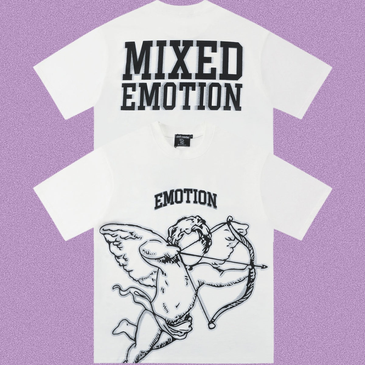 MIXED EMOTION Cupid Graphic T-Shirt
