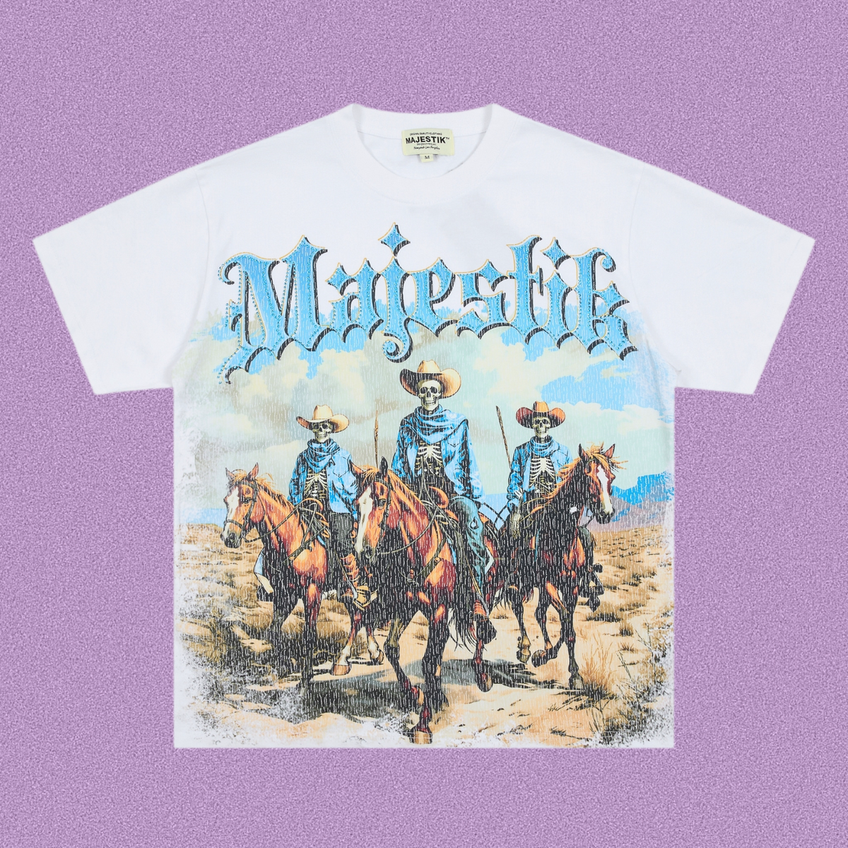 MIXED EMOTION Western Rider Graphic T-Shirt