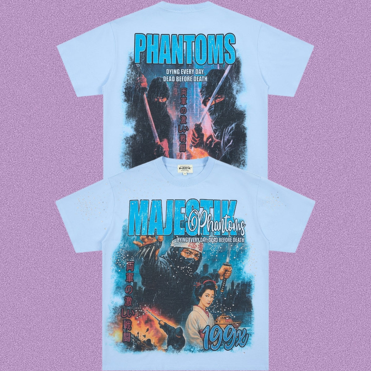 MIXED EMOTION Phantoms Graphic T-Shirt