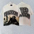 MIXED EMOTION Gothic Zombie Graphic T-Shirt