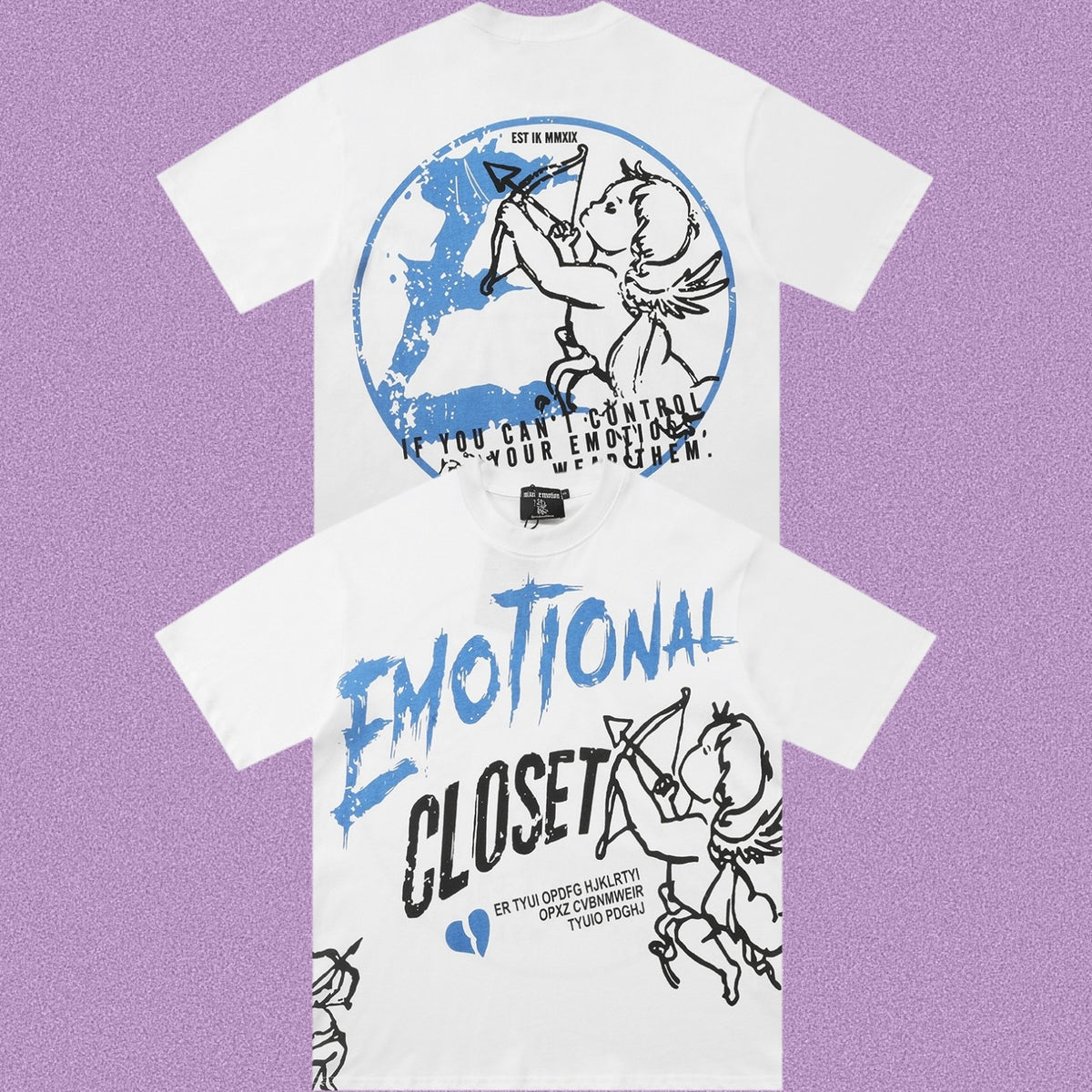 MIXED EMOTION Emotional Closet Graphic T-Shirt