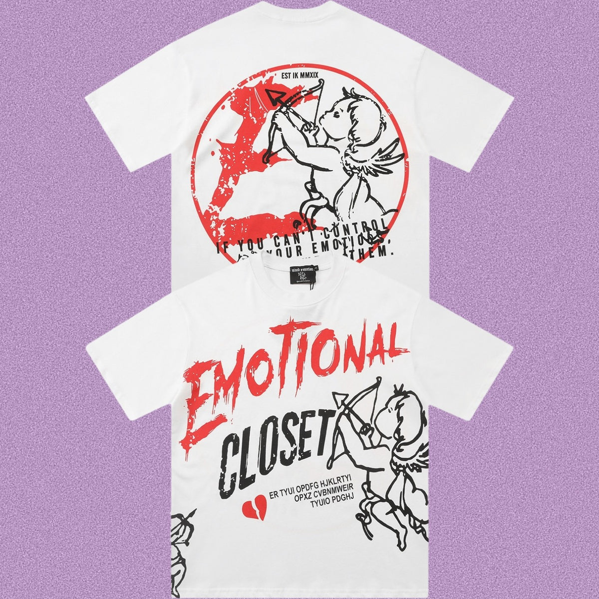 MIXED EMOTION Emotional Closet Graphic T-Shirt