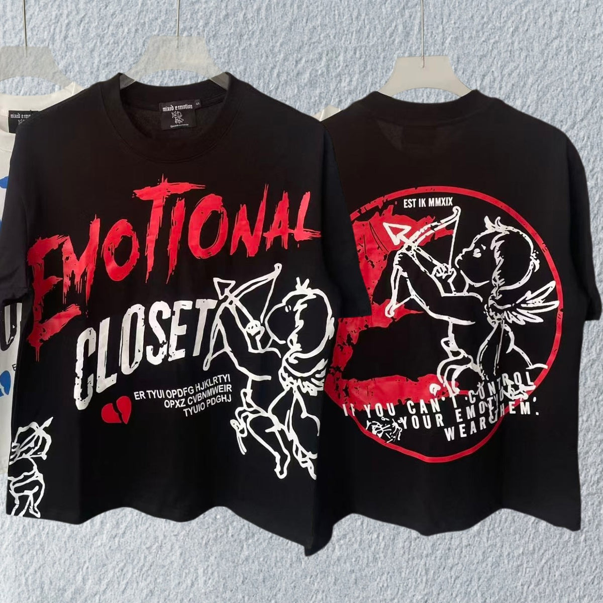 MIXED EMOTION Emotional Closet Graphic T-Shirt