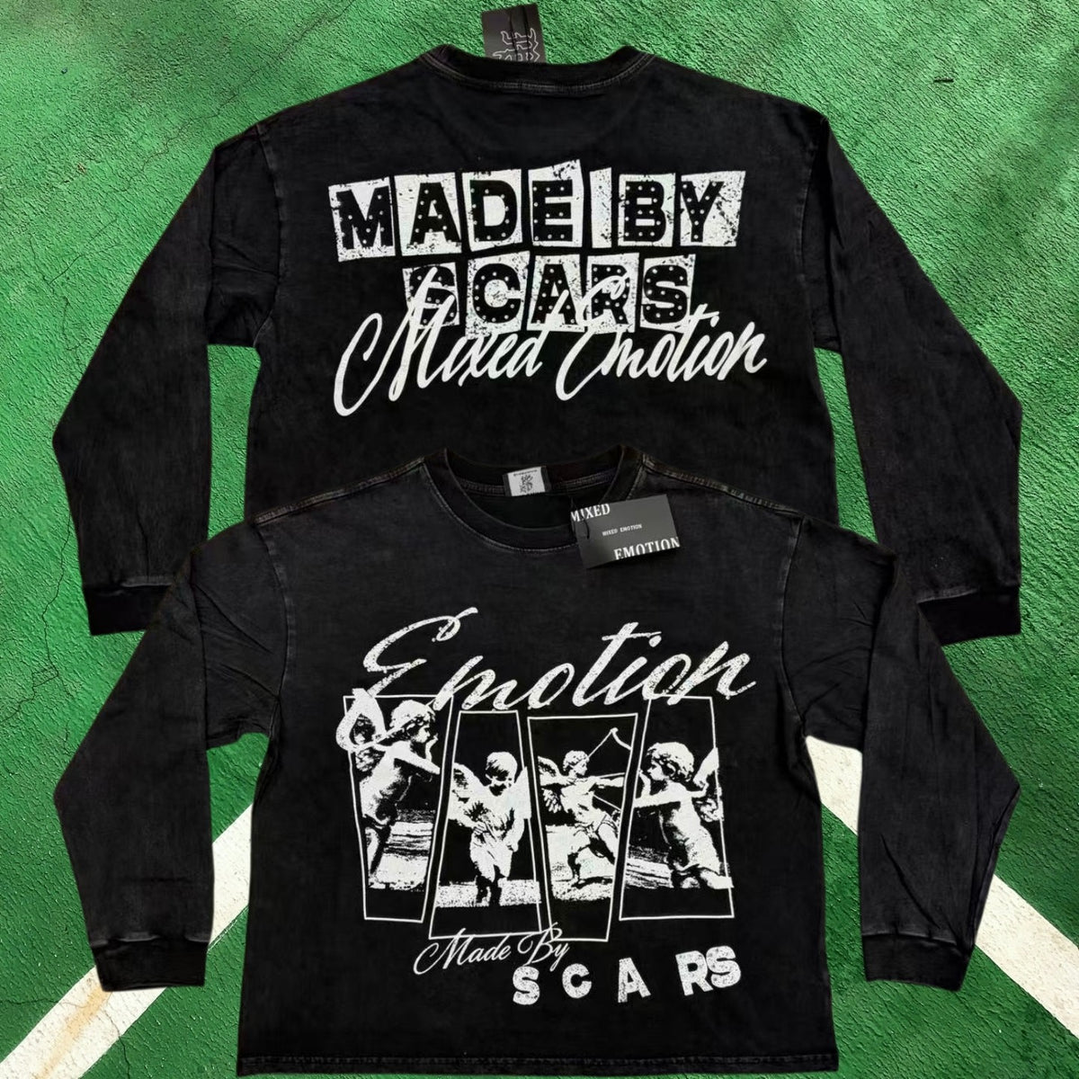 MIXED EMOTION Made by SCARS Graphic Long Sleeve