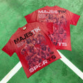 MIXED EMOTION Bear Football Sports T-Shirt