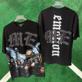MIXED EMOTION Gothic Graphic Short Sleeve T-Shirt
