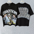 MIXED EMOTION Skull Graphic T-Shirt
