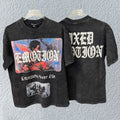 MIXED EMOTION Angel Graphic Black T-Shirt
