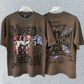 MIXED EMOTION Warning Graphic Tee